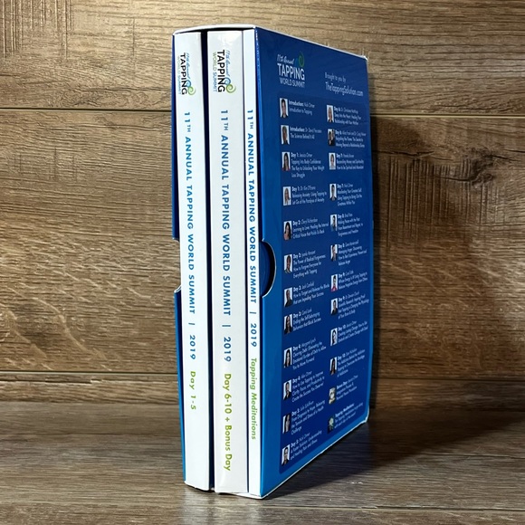 Tapping World Summit 25 CD Box Set 2019 Audio Stress Relief 11th Annual Meditate - Picture 16 of 16